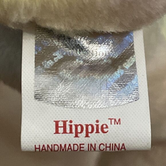 TY Lot of 6 1990s Retired Bunny Beanie Babies Floppity Hippie Nibbler Hippity - Picture 6 of 15